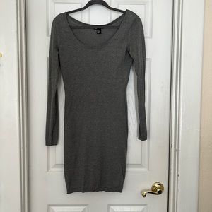 H&M Gray Cotton Dress